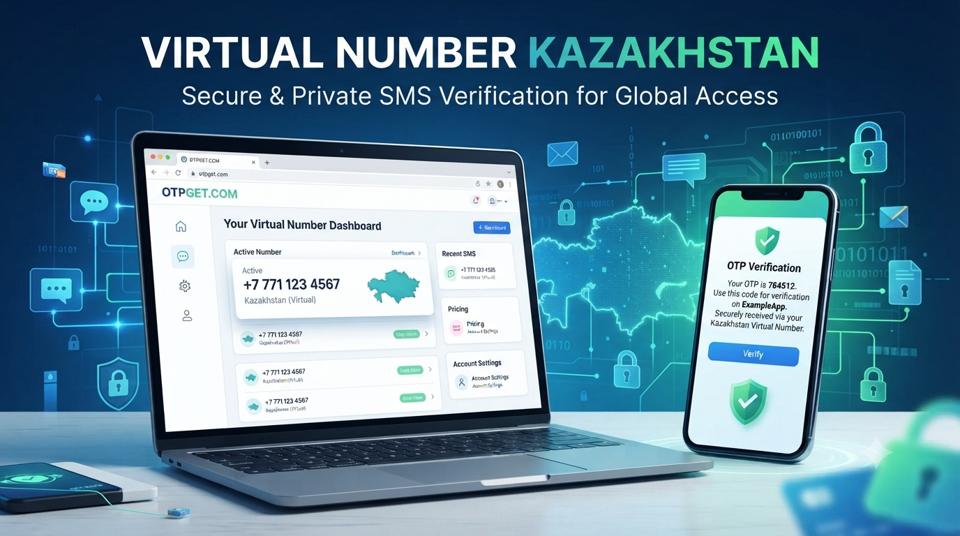 Buy Kazakhstan Virtual Number — OTPGet Guide for OTP Verification