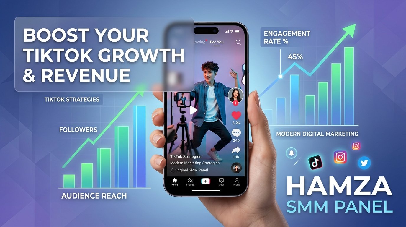 TikTok Social Growth Services at Affordable Prices | HAMZA SMM