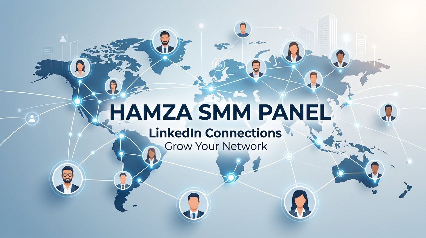 Buy LinkedIn Connections with HAMZA SMM PANEL for LinkedIn Growth