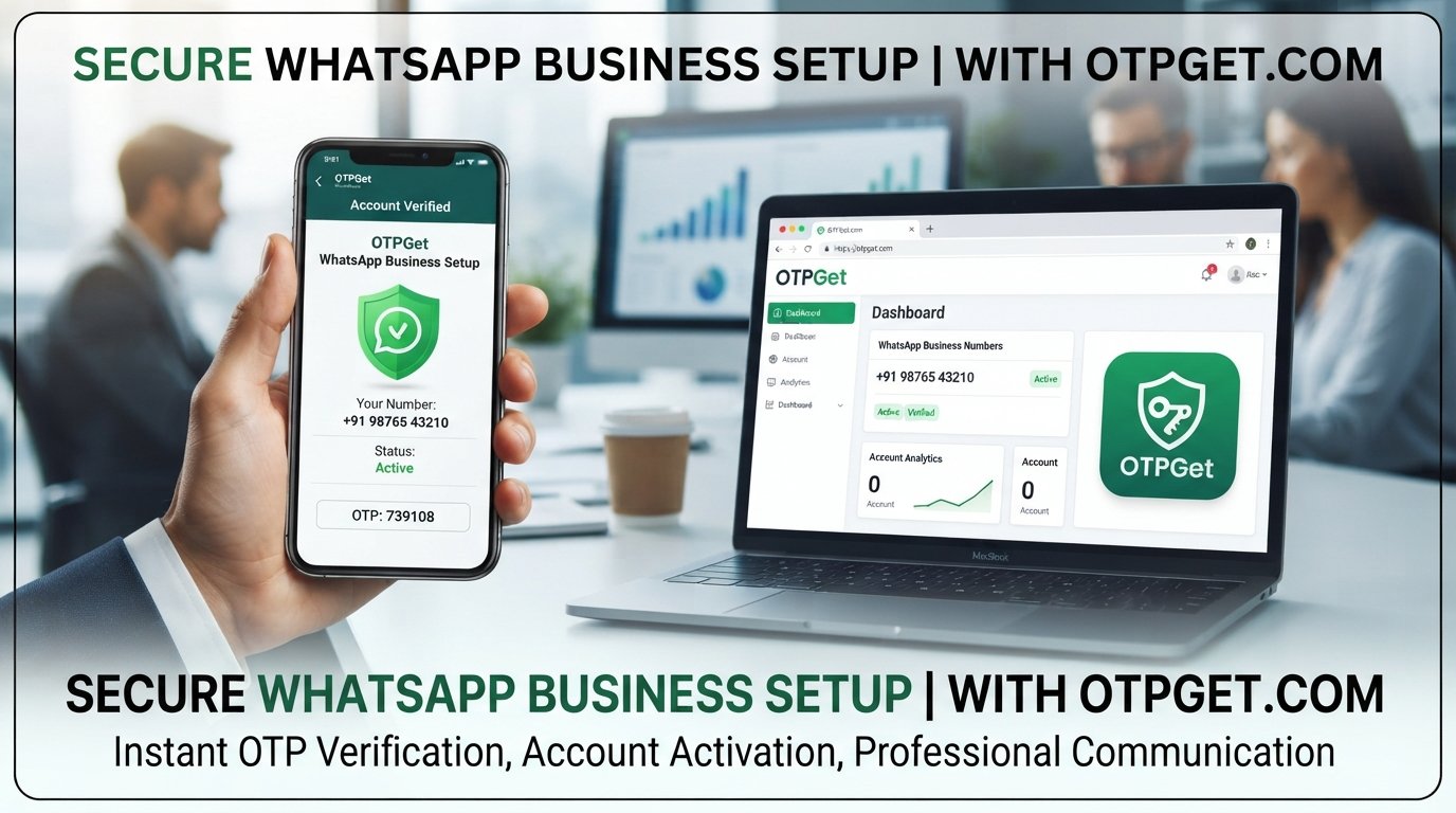 WhatsApp Business Account Setup Guide | OTPGet Verification Guide