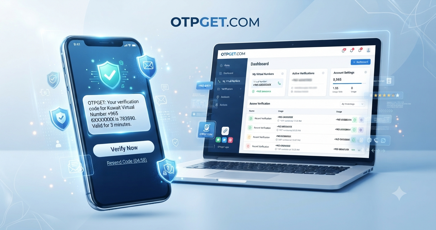 Kuwait Virtual Number for OTP Verification | Secure OTPGet