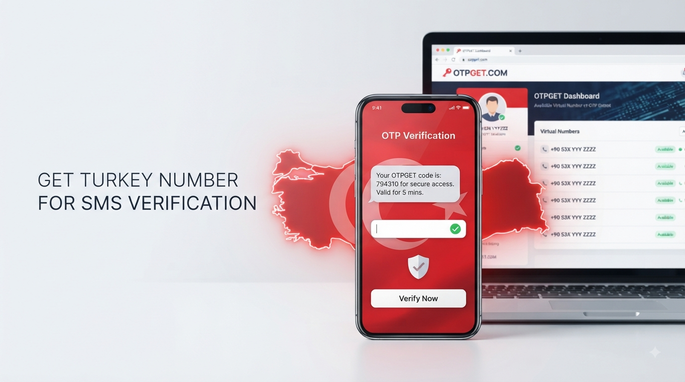 Turkey Number for SMS Verification: OTPGET Guide
