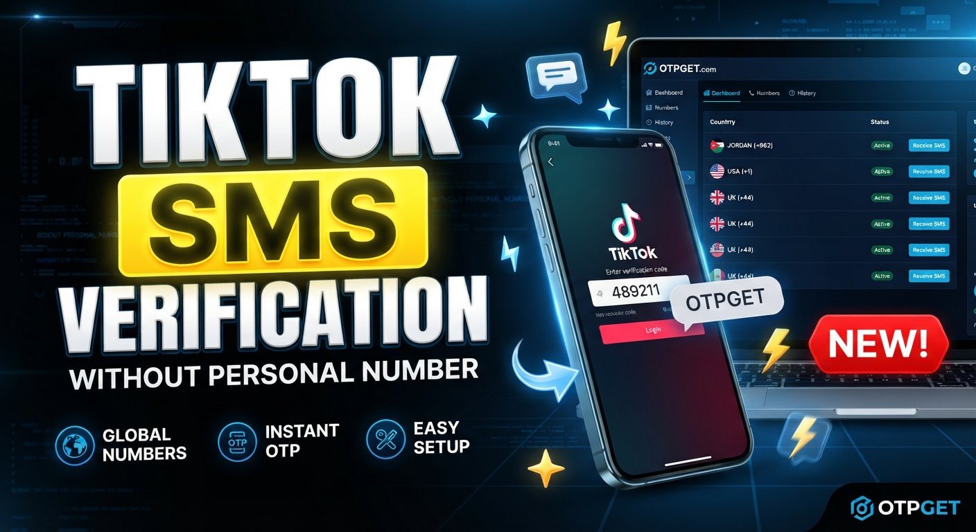Jordan Virtual Number for TikTok SMS: OTPGET Practical Guide