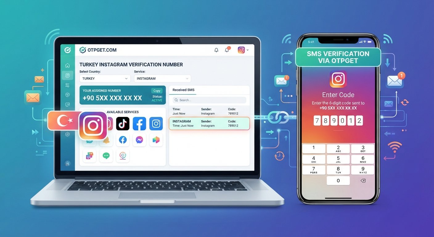Turkey Instagram Verification Number — OTPGET Guide & Tips for SMS