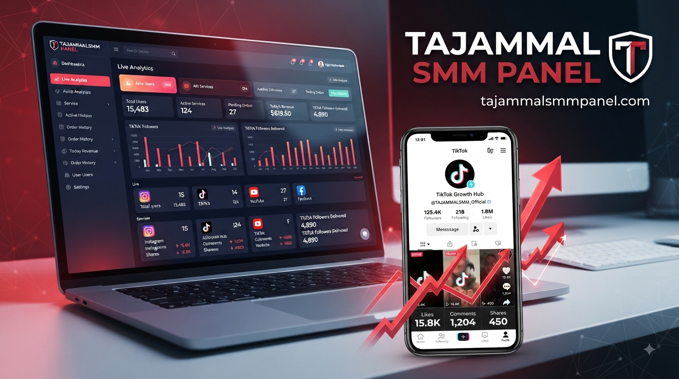 Best SMM Panel for TikTok Followers | TAJAMMAL SMM PANEL Guide