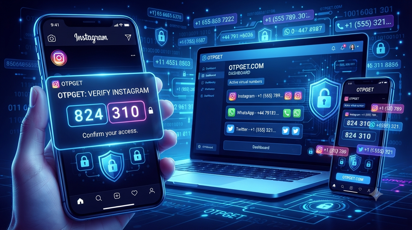 Instagram SMS Receive Using OTPGET — Fast & Secure Online OTP Solution for Instagram Verification