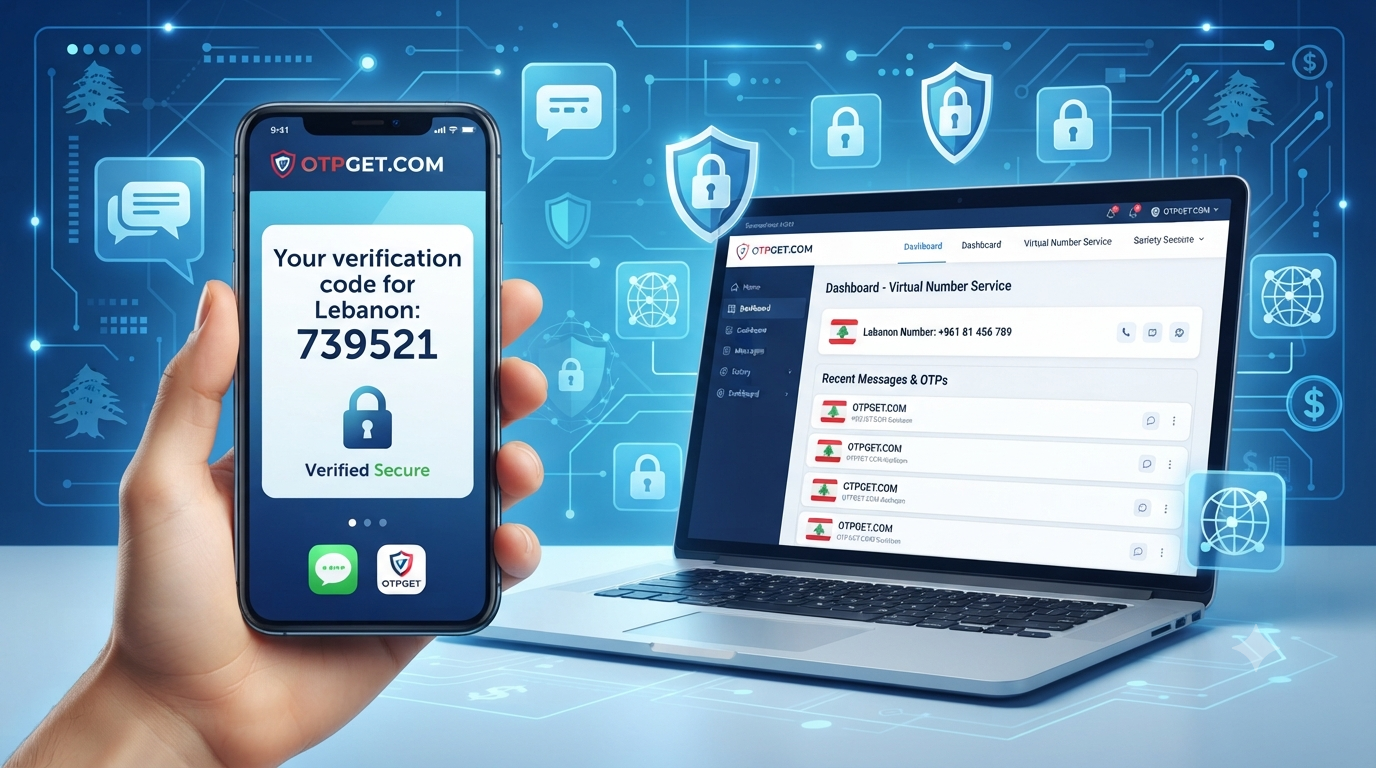 Buy Virtual Number Lebanon: Fast OTP Verification with OTPGET