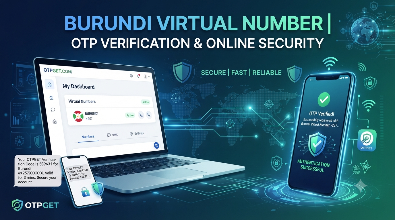 Buy Burundi Virtual Number for OTP Verification | OTPGET