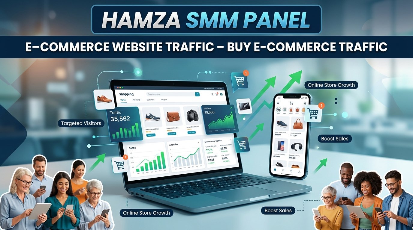 Buy E-Commerce Traffic | HAMZA SMM PANEL for Online Stores
