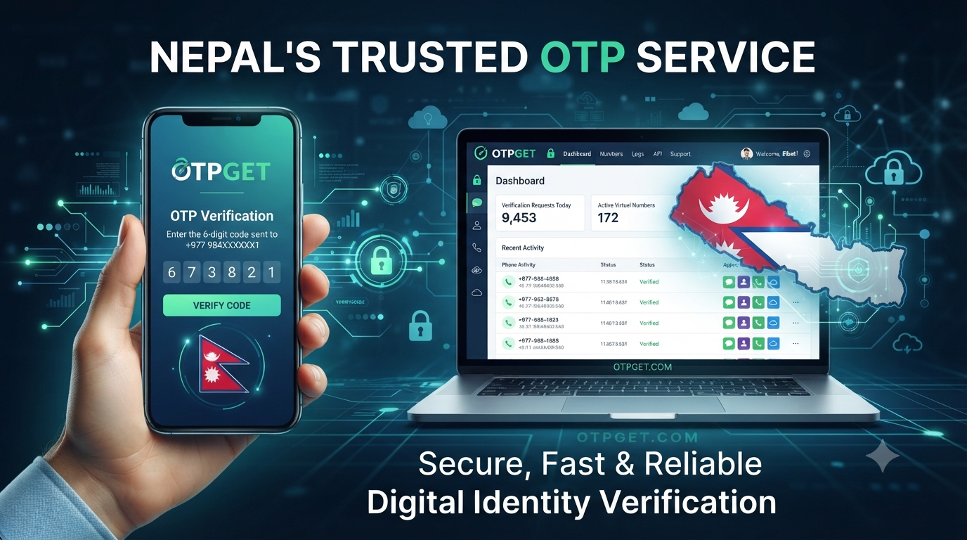 Get OTP Number for Nepal Easily with OTPGET Secure Service