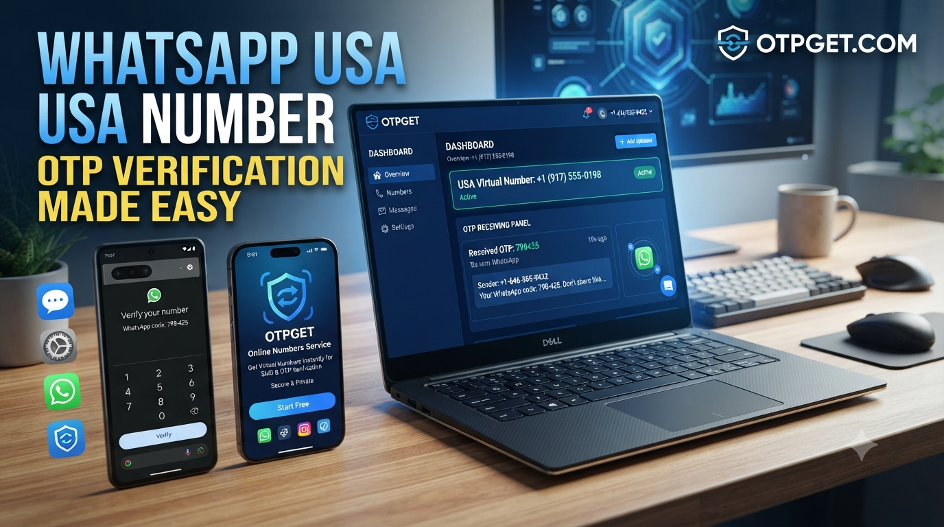 WhatsApp USA Number: Get Secure Access with OTPGET Today Online