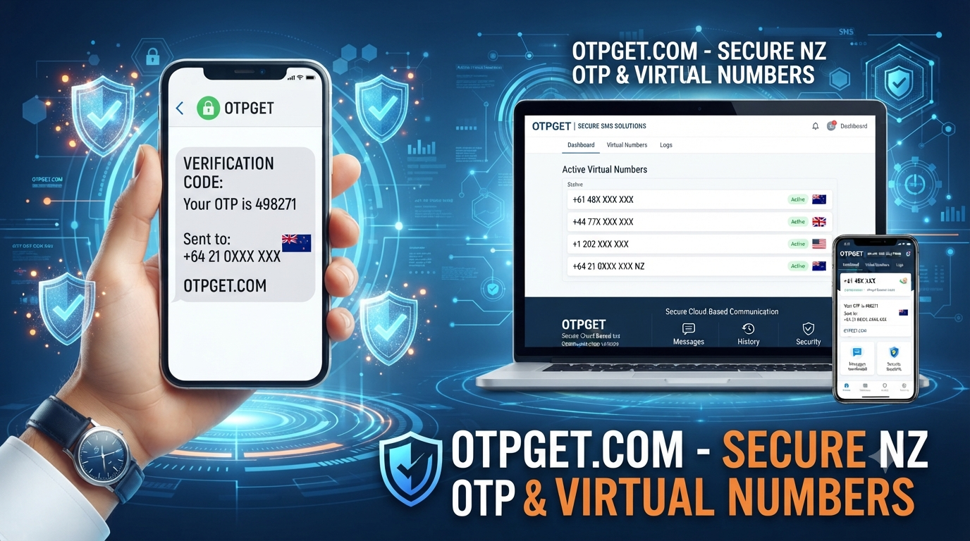 Buy New Zealand Virtual Number Online with OTPGET Guide
