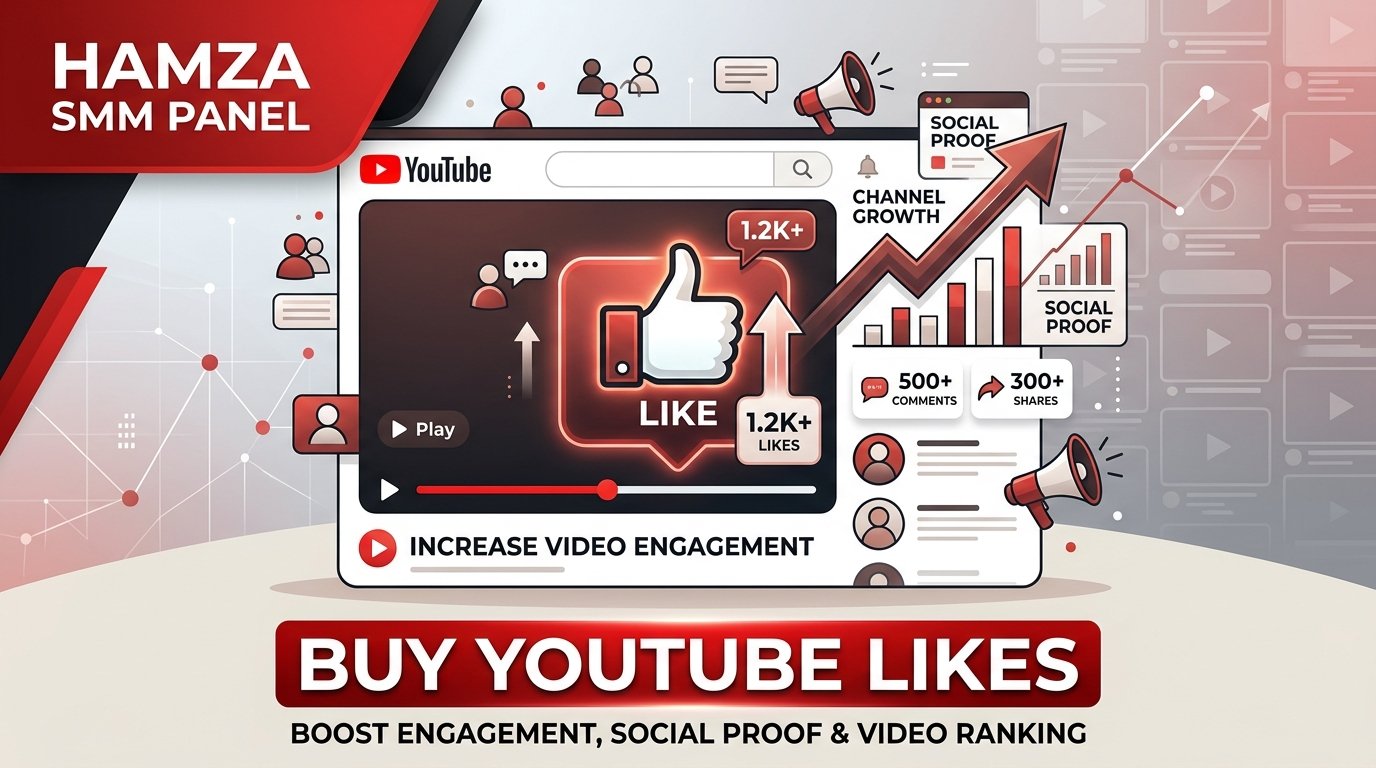 Buy YouTube Likes from HAMZA SMM PANEL for Better Engagement
