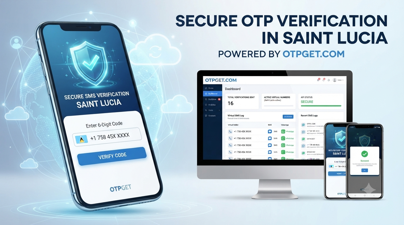 Get OTP Number for Saint Lucia Easily with OTPGET Service