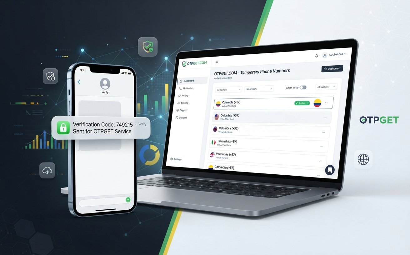 How to Get a Colombia Temporary OTP Number Online with OTPGET
