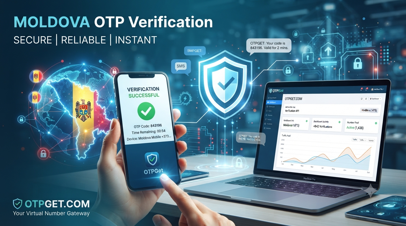 Get OTP Number for Moldova Easily with OTPGet Secure Service