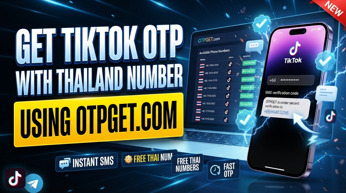 Get TikTok OTP Code Using a Thailand Number — OTPGET Guide Now