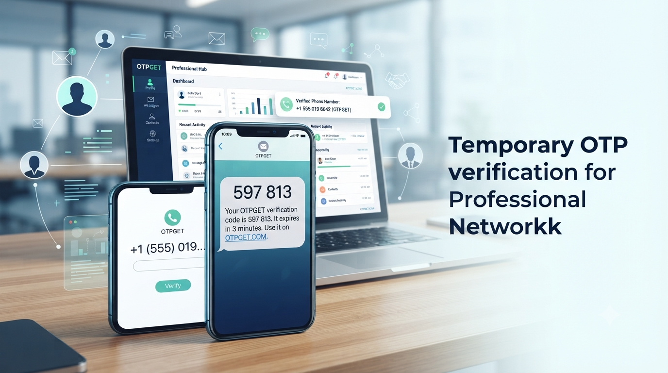 How to Get a Temporary OTP Number for LinkedIn — OTPGET Guide Online