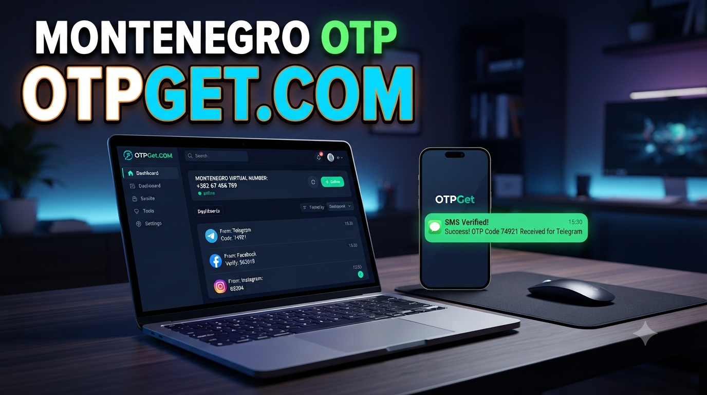 Montenegro Virtual Number for OTP Verification — OTPGet