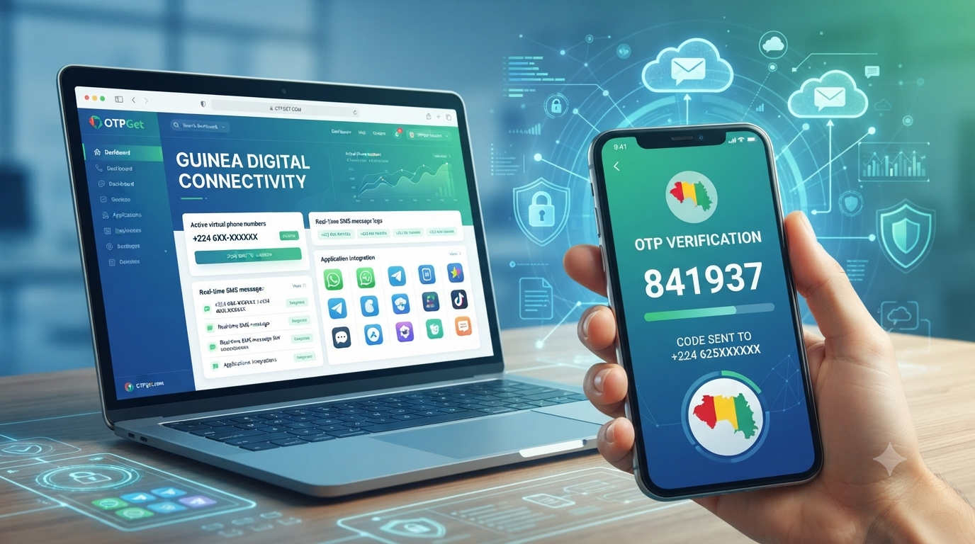 Get OTP Number for Guinea Easily with OTPGet Virtual Service