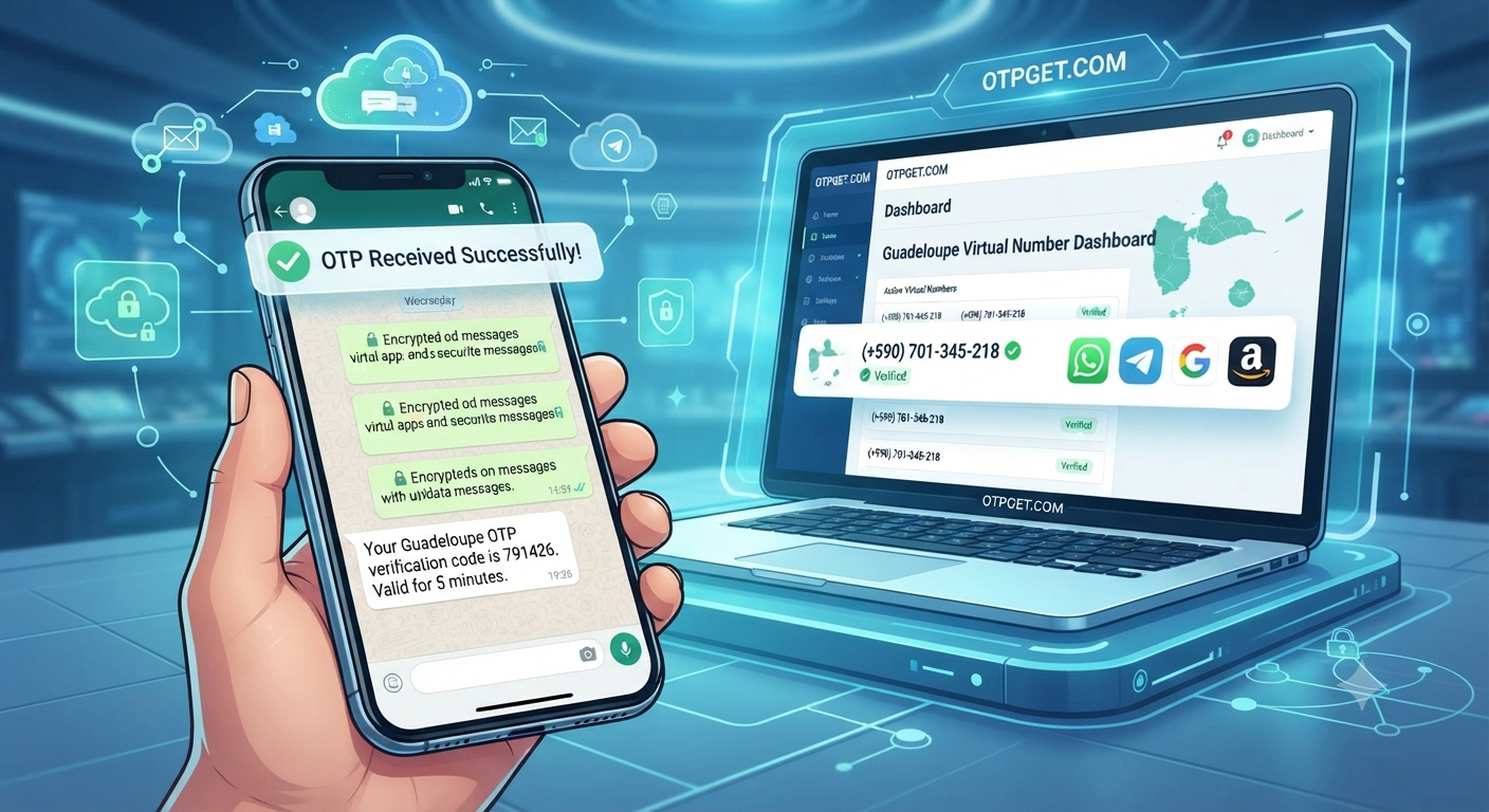 WhatsApp Guadeloupe Virtual Number for Easy OTP Verification
