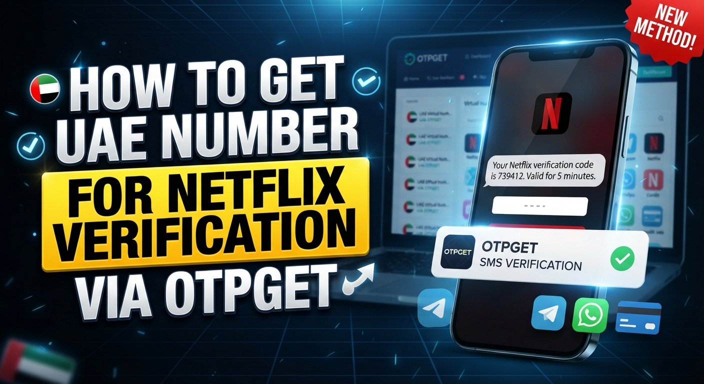 How to Get a UAE Phone Number for Netflix Verification | OTPGET