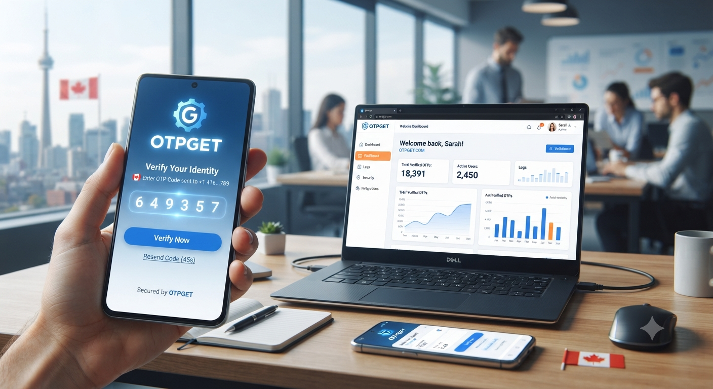 Canada OTP Number – OTPGET Virtual OTP Solution for Fast Verification