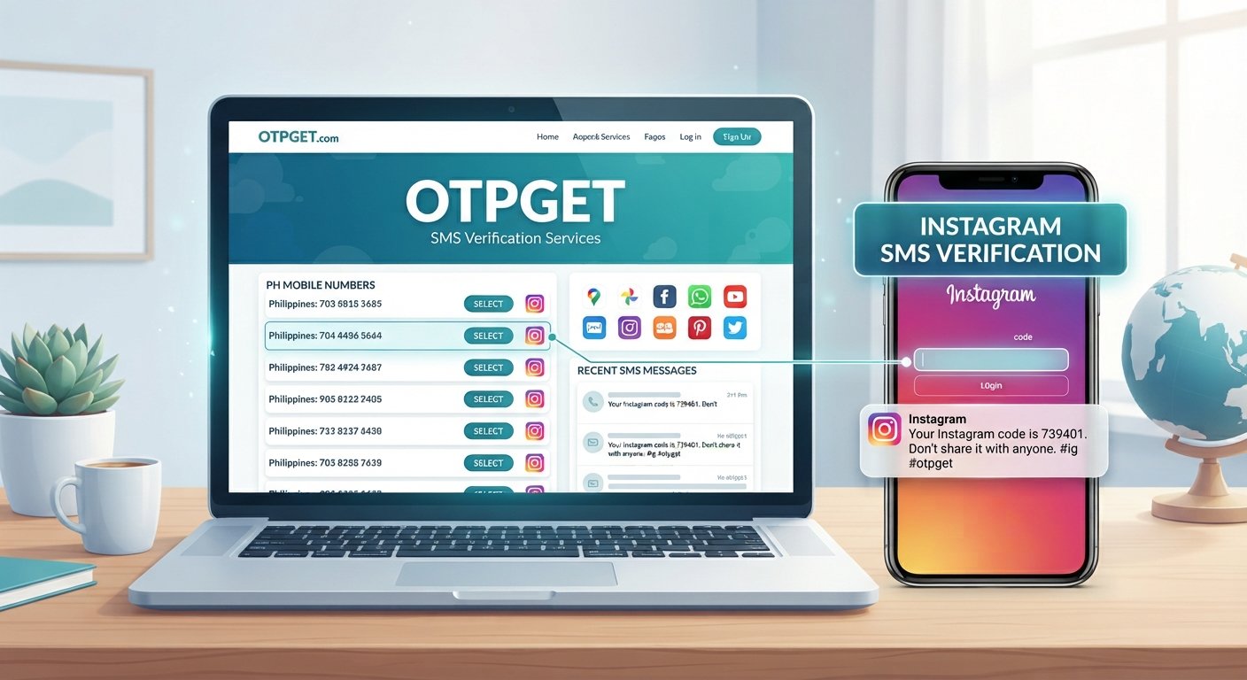 Philippines Number for Instagram OTP: Get Verified with OTPGET