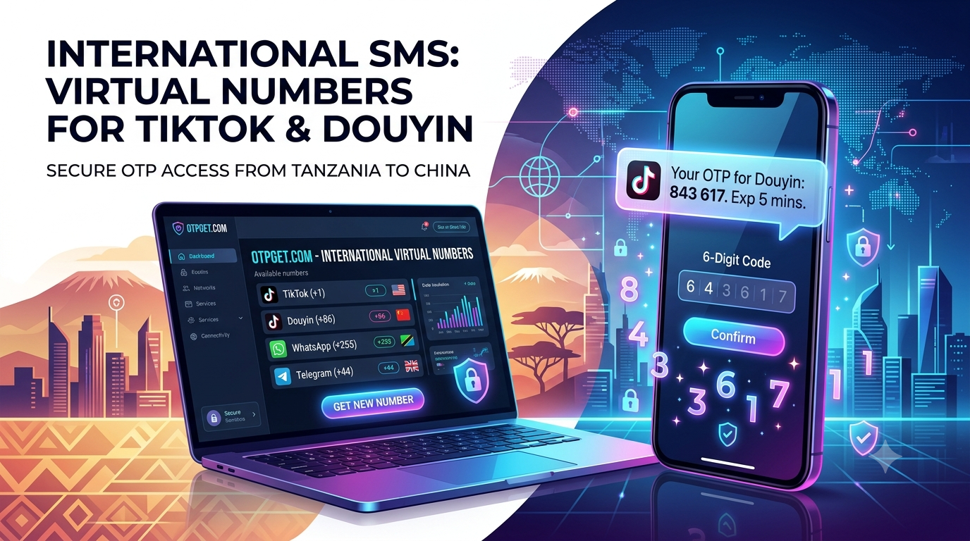 How to Get TikTok/Douyin Tanzania Number Easily with OTPGET