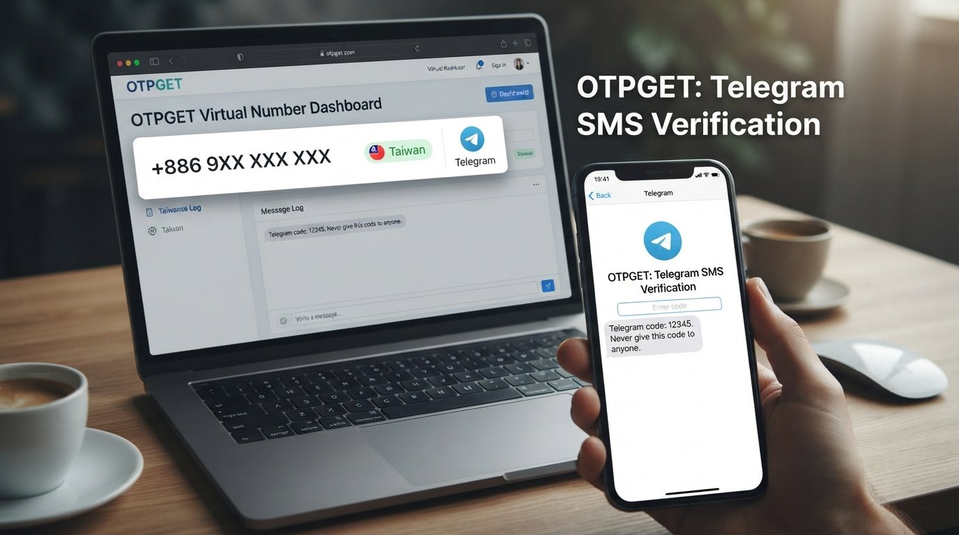 Taiwan Telegram Virtual Number: Easy OTP Verification with OTPGET