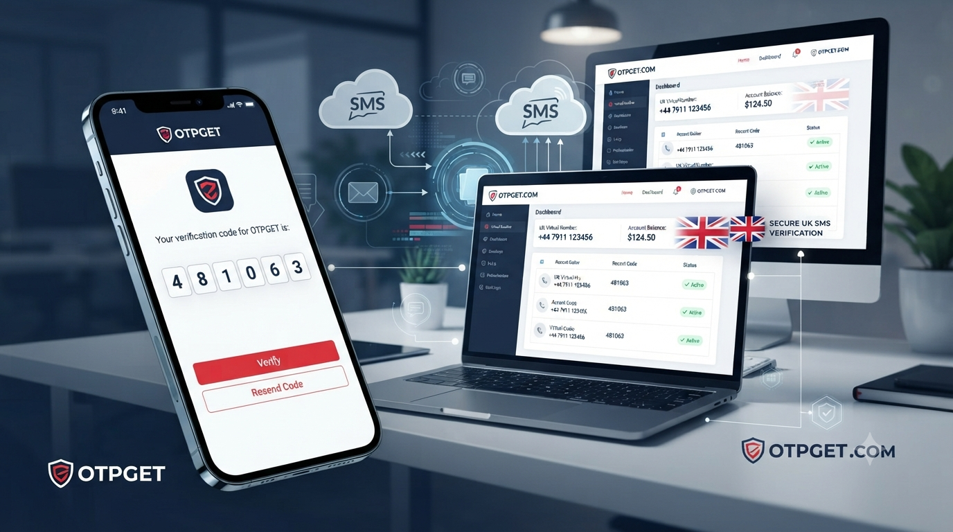 UK Number for SMS Verification: OTPGet Guide
