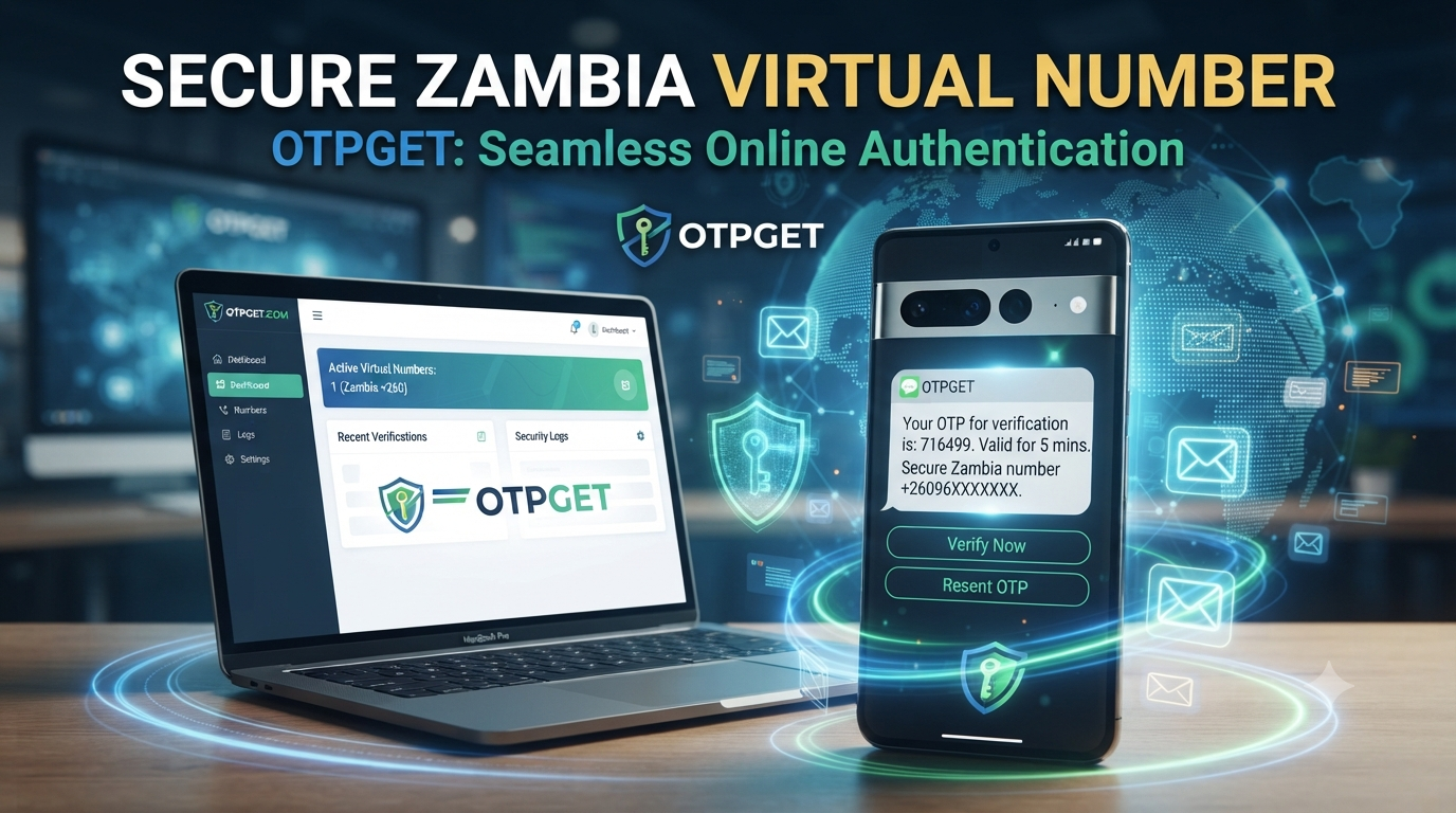 Zambia Virtual Number for OTP Verification with OTPGET Online