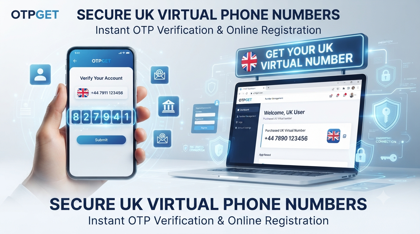 Virtual Number UK for OTP Verification - Fast OTPGET Service