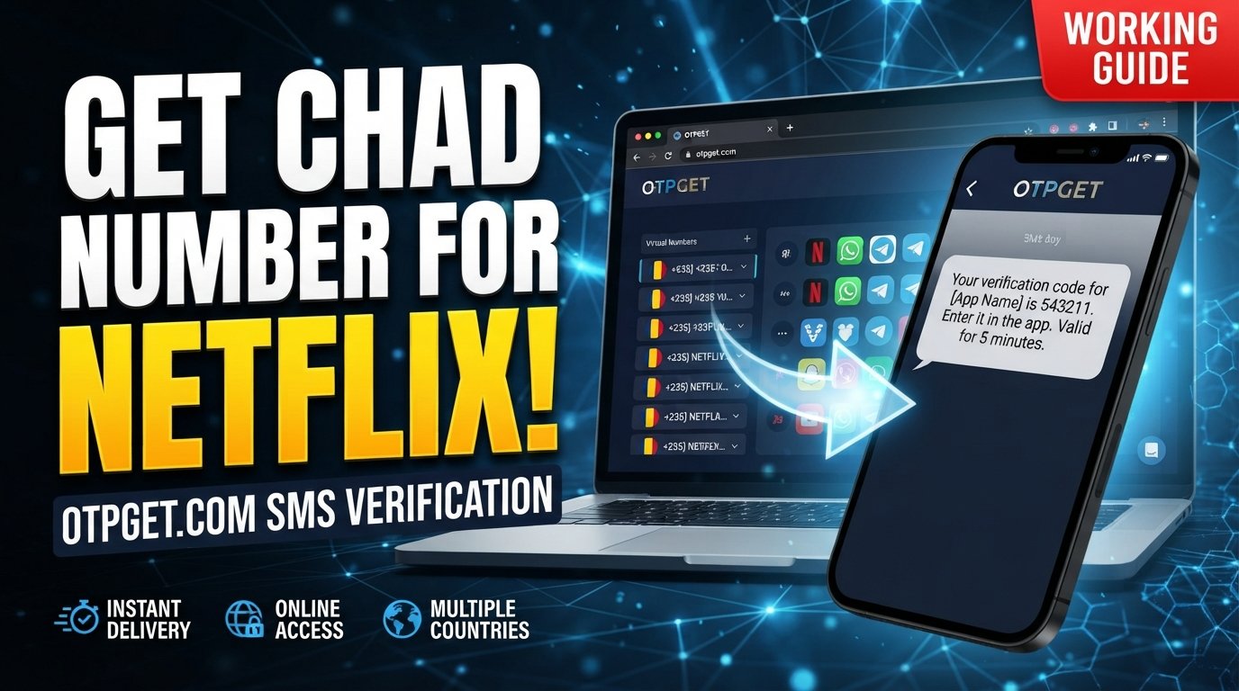 How to Get a Chad Number for Netflix Verification: OTPGET Guide