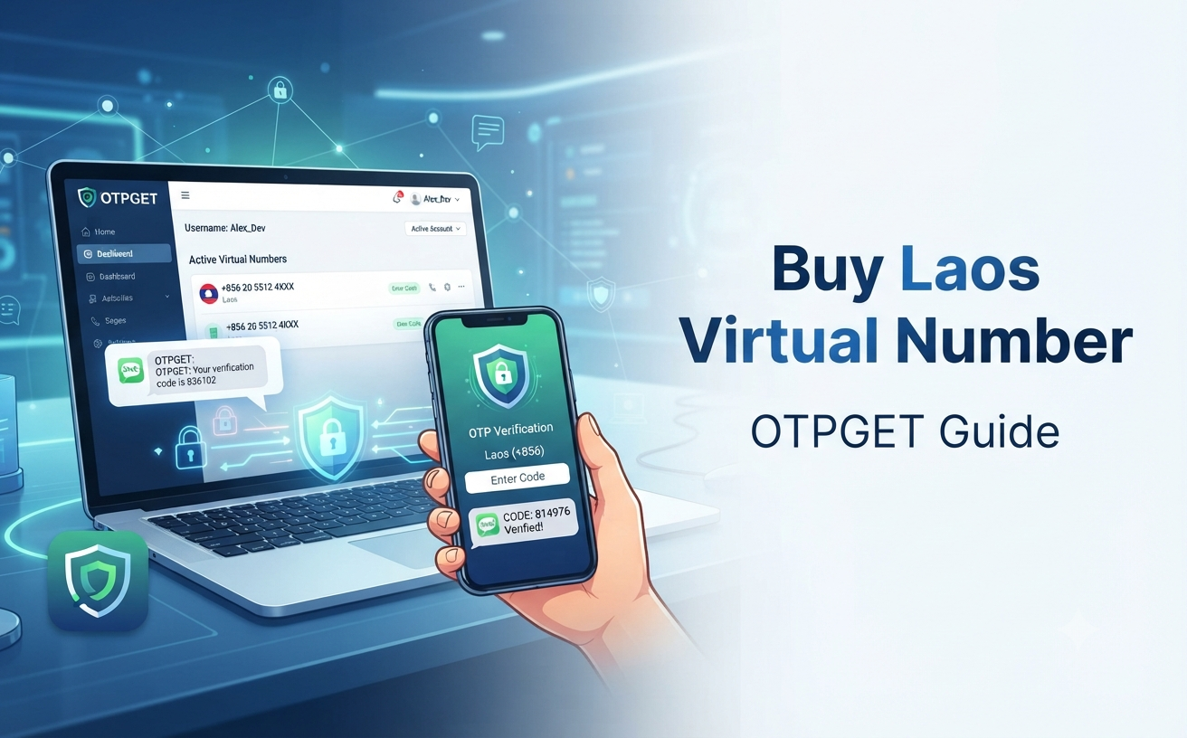 Buy Laos Virtual Number for OTP Verification | OTPGET Guide