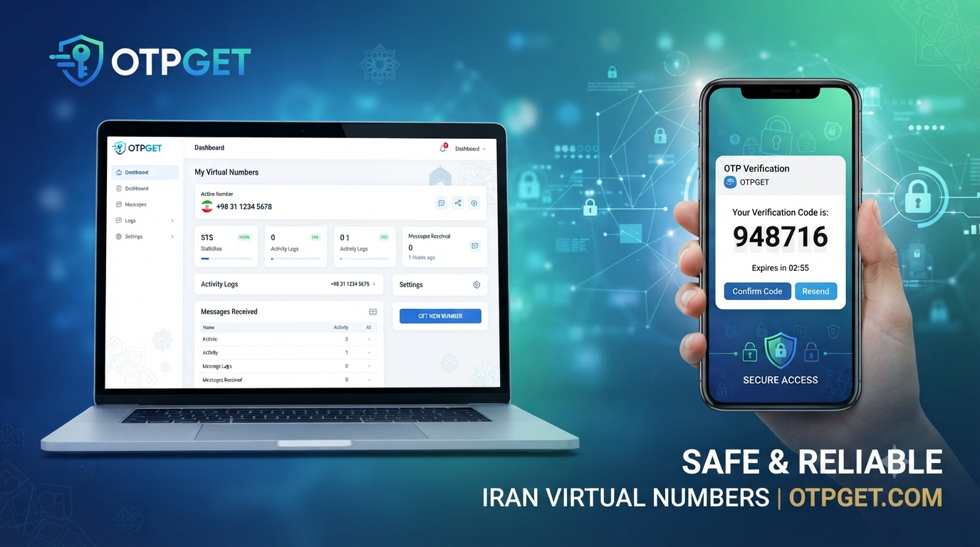 OTPGet Iran Number: Get Iran Virtual Number for OTP Verification