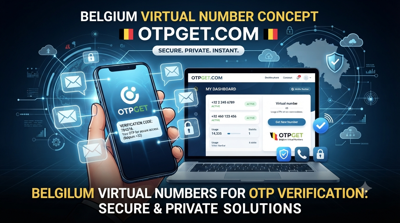 Buy Belgium Virtual Number for OTP SMS Verification Online Guide