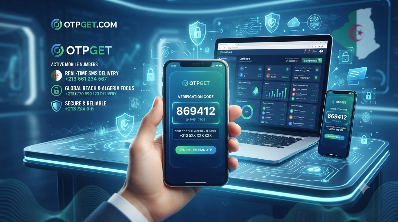 Algeria OTP Number Online with OTPGET Secure SMS Verification