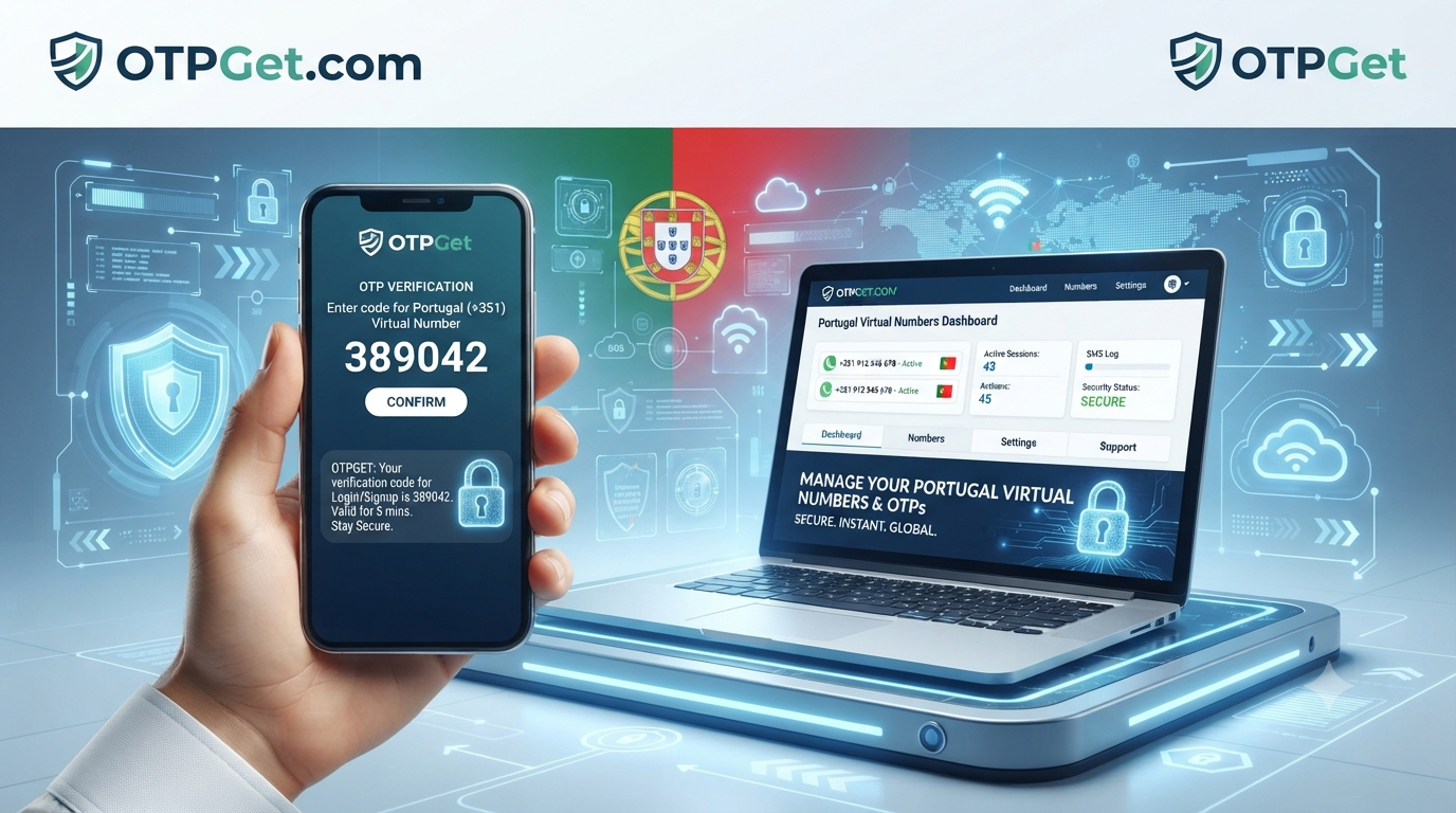 Portugal Virtual Number for OTP Verification with OTPGet