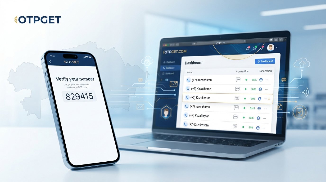 Kazakhstan Number for SMS Verification | OTPGet