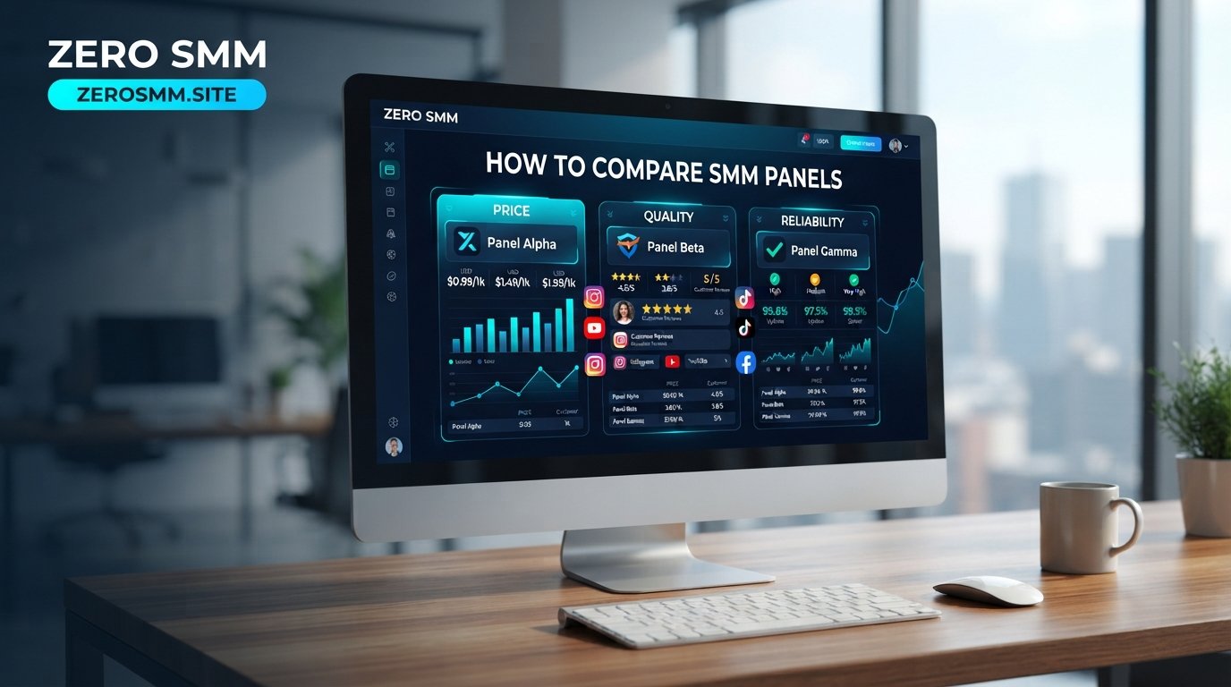 How to Compare SMM Panels: Price, Quality & Reliability | ZERO SMM