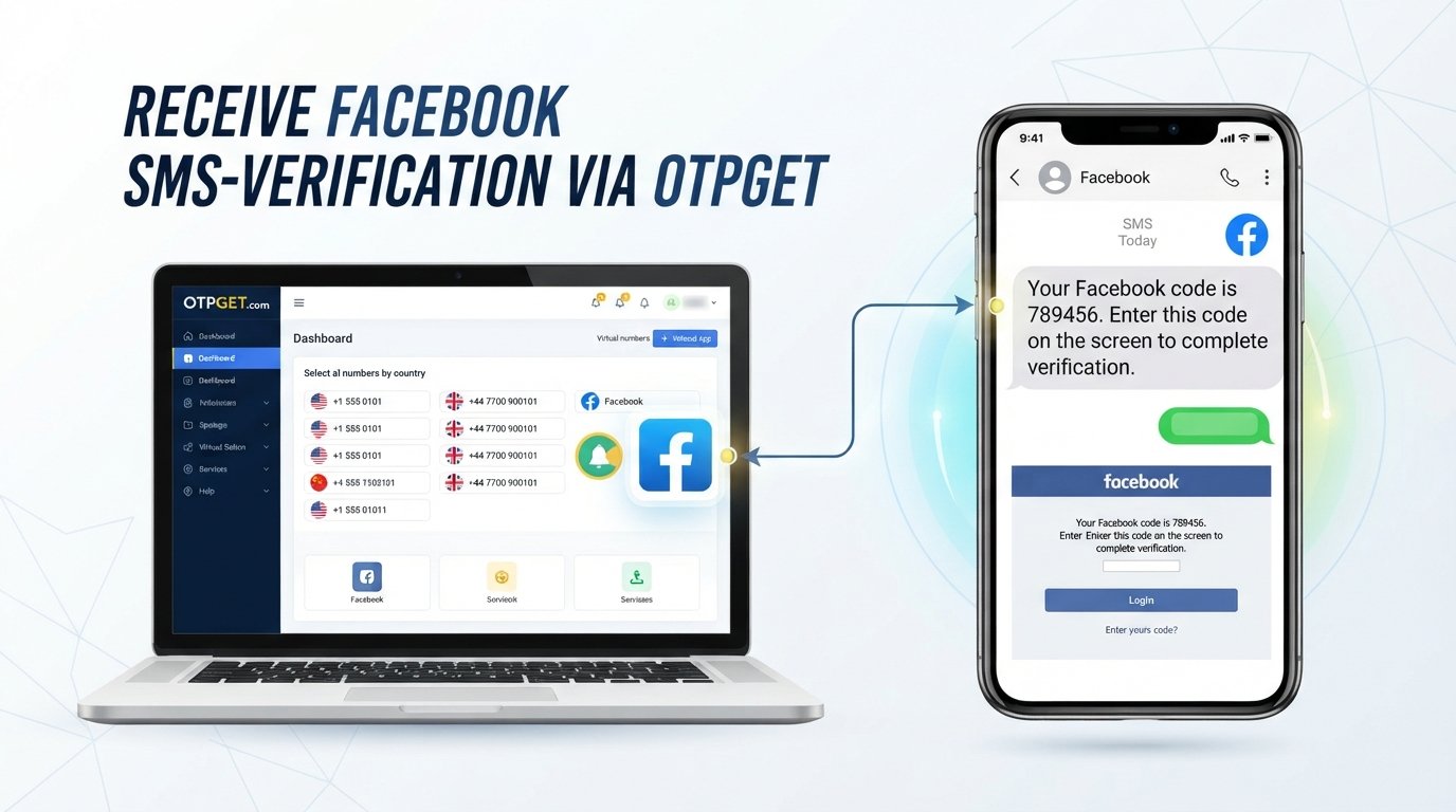 How to Receive Facebook Verification Codes Online Safely & Easily