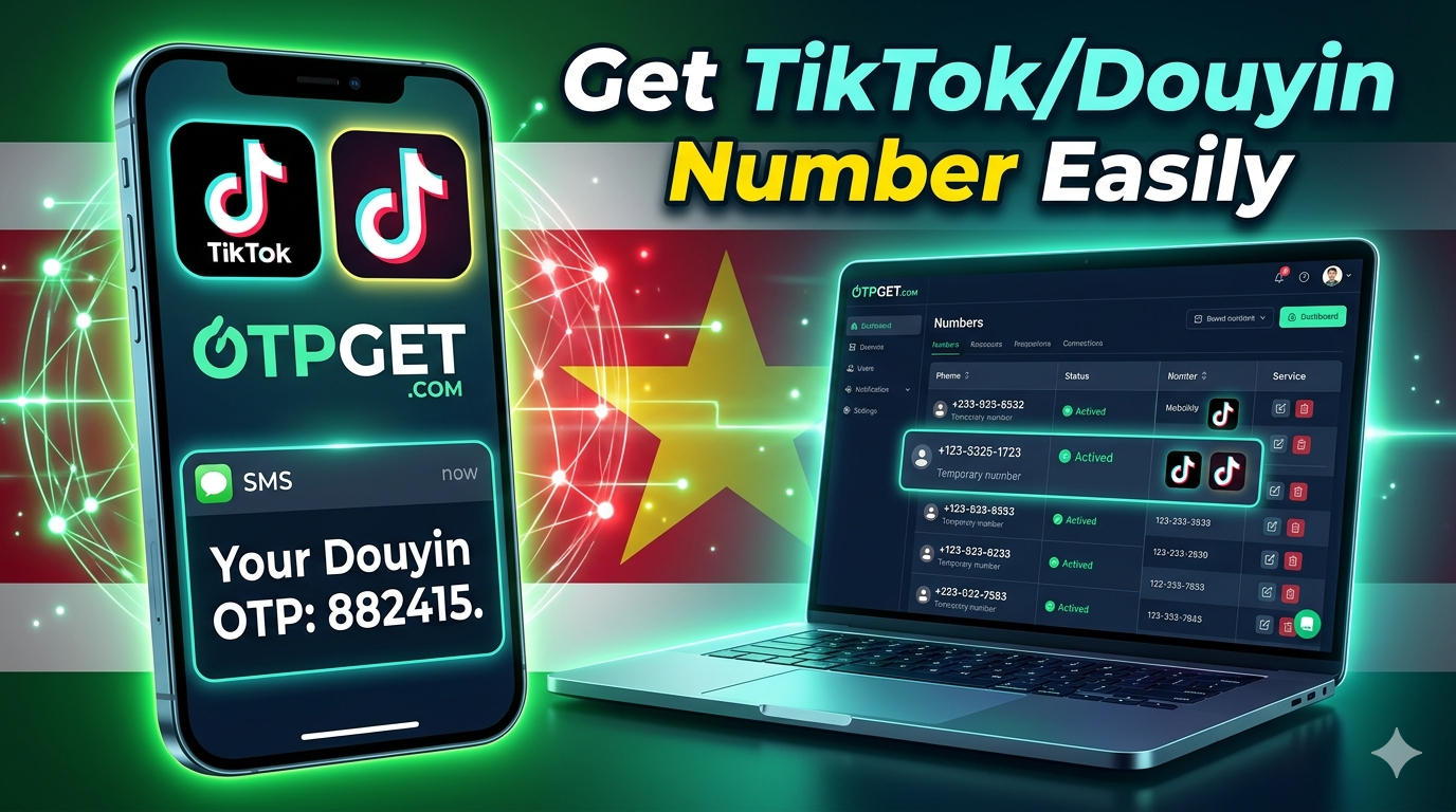 How to Get TikTok/Douyin Suriname Number via OTPGET Guide Tips