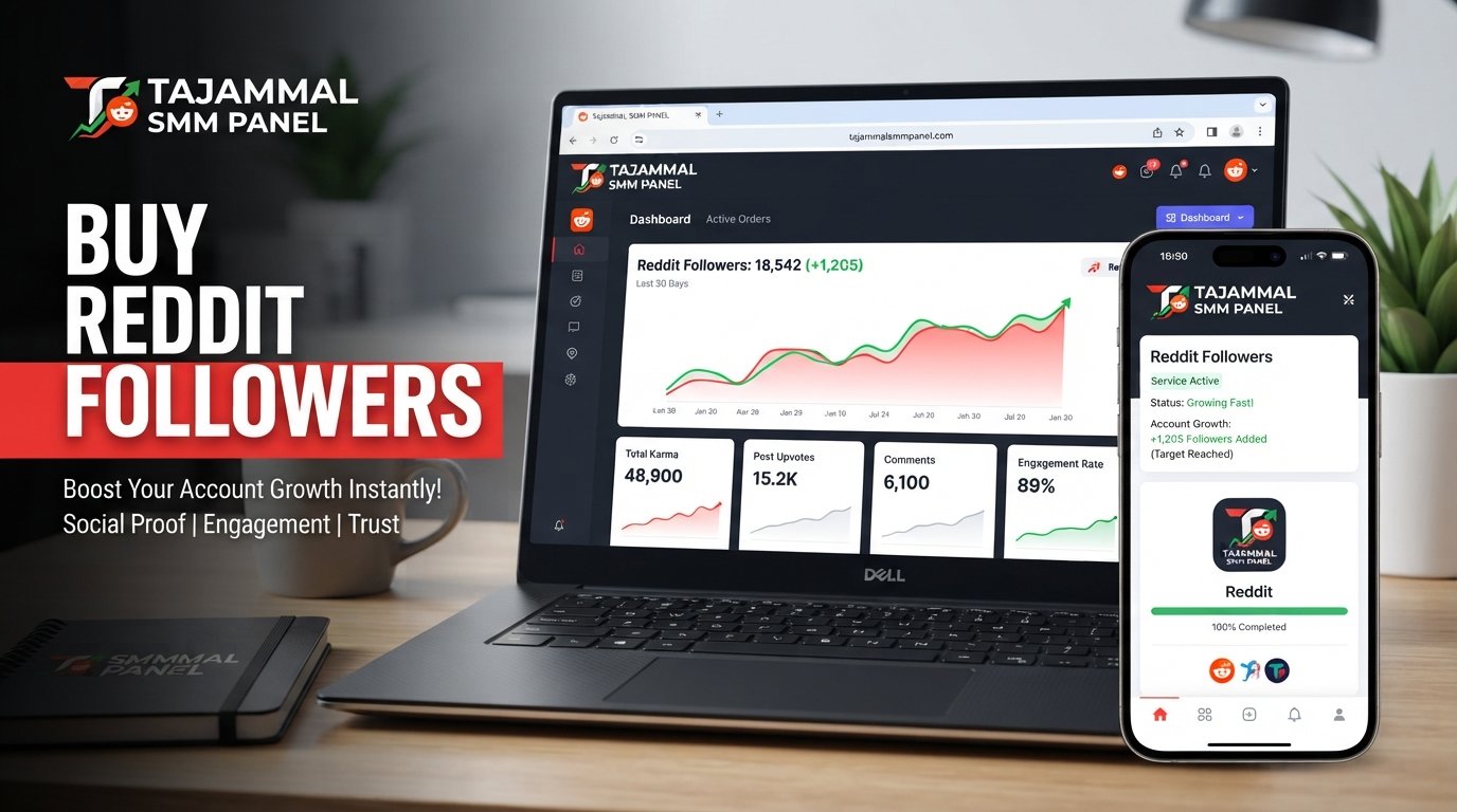 Buy Reddit Followers | TAJAMMAL SMM PANEL for Smart Reddit Growth