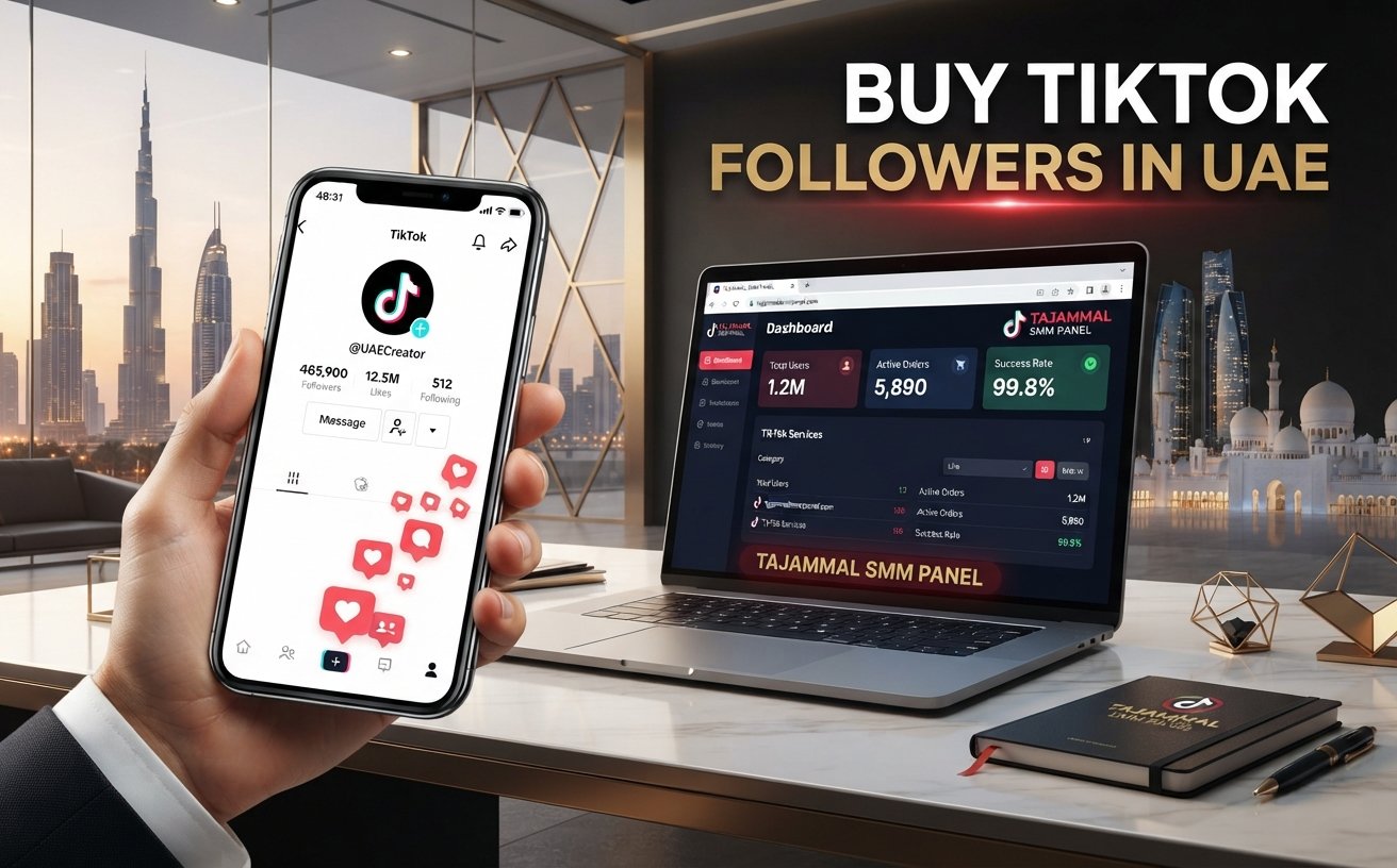 Buy TikTok Followers in UAE | TAJAMMAL SMM PANEL Growth Guide