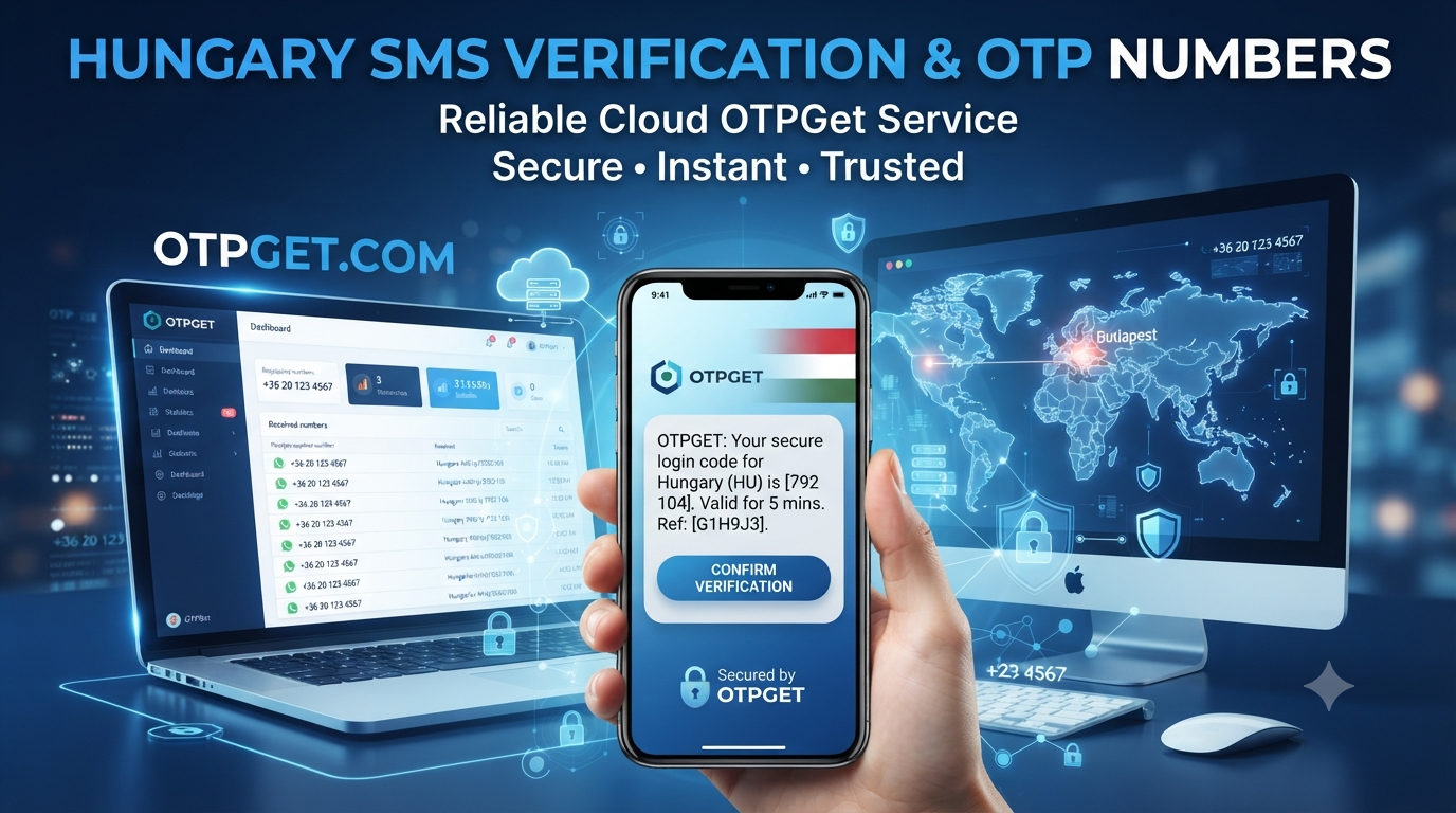 Get OTP Number for Hungary — OTPGet SMS Verification