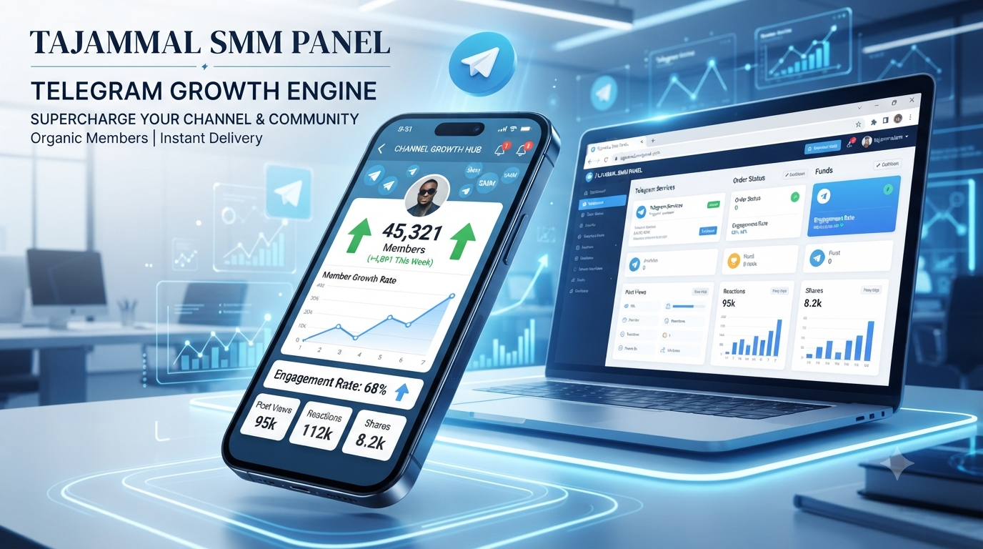 Buy Telegram Members | TAJAMMAL SMM PANEL Growth Service