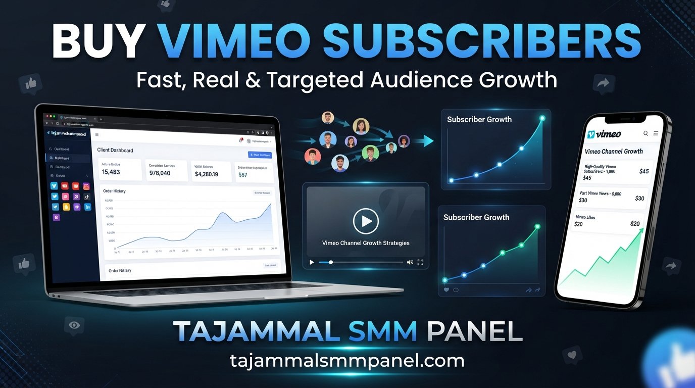 Buy Vimeo Video Likes | TAJAMMAL SMM PANEL for Growth