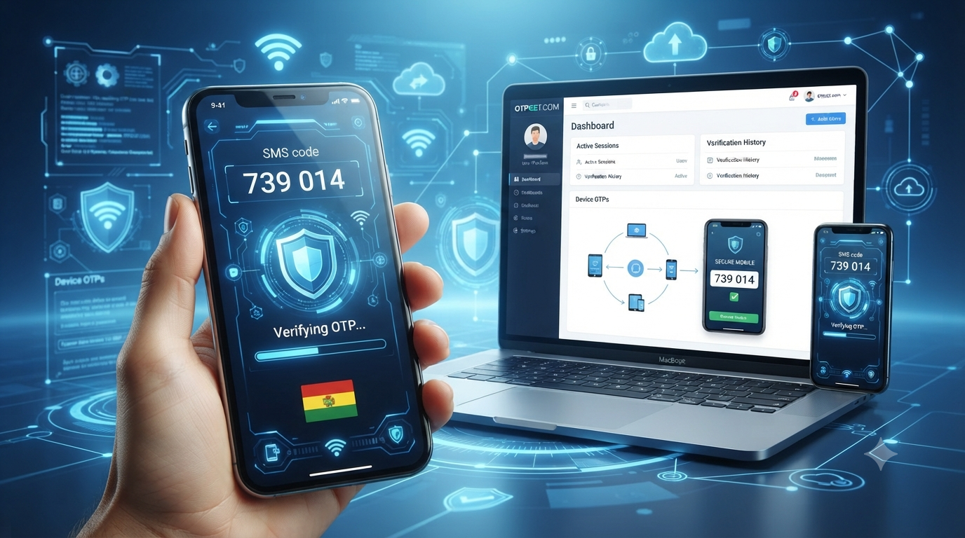 Bolivia Virtual Number for OTP Verification | OTPGET Secure SMS