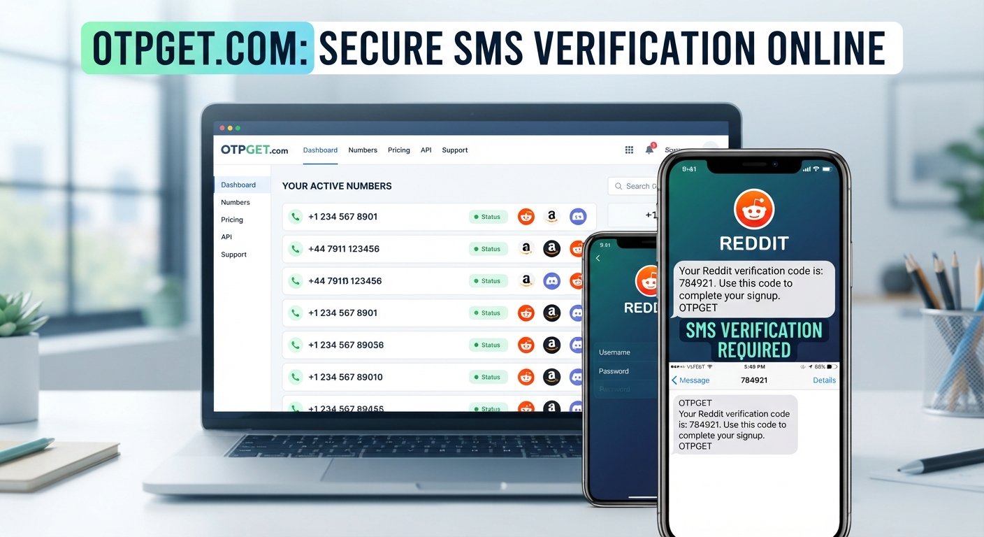 Reddit OTP Number: SMS Verification Online Guide & Tips | OTPGET
